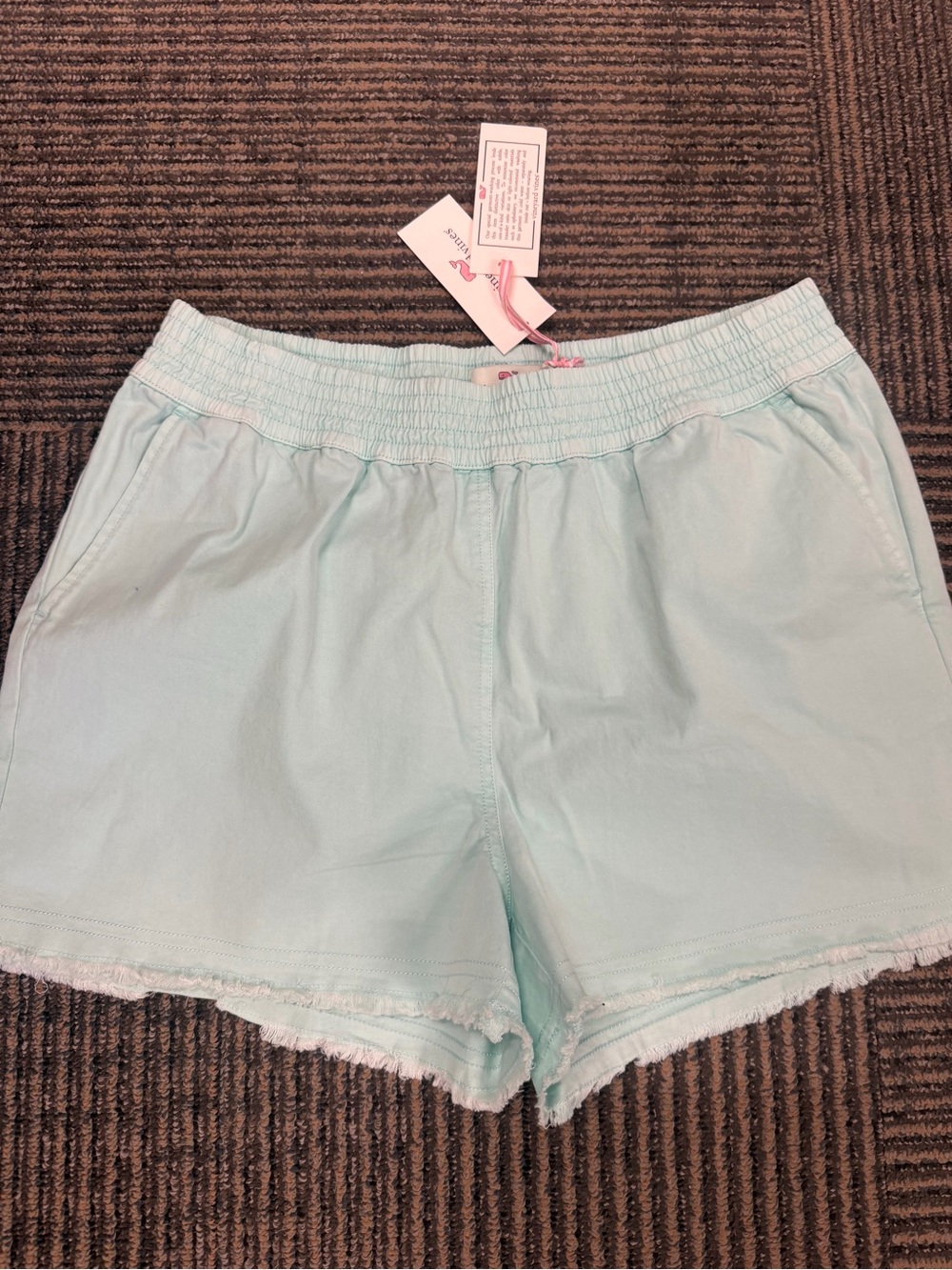 NWT Vineyard Vines Crystal Blue Pull-On Shorts Sz M